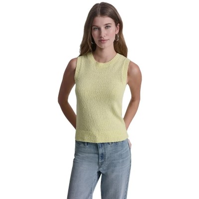 блуза,мъжки,пуловери,дамски,пуловери,dkny,dw7000658,sleeveless,sweater,yellow,(lemon,light)