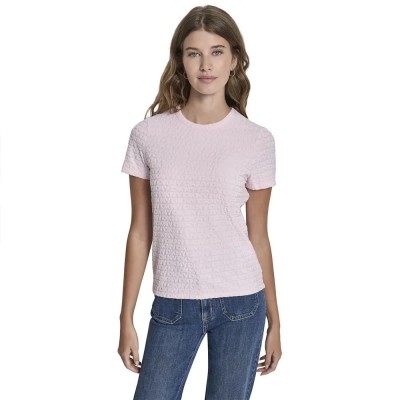 тениска,мъжки,тениски,дамски,тениски,dkny,logo,jacquard,t,shirt,pink,(pink,moon)