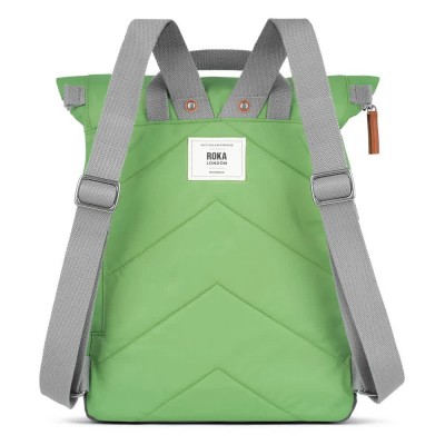раница,раници,roka,london,canfield,b,recycled,nylon,15l,backpack,green,(kiwi)