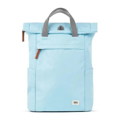 раница,раници,roka,london,finchley,a,recycled,canvas,15l,backpack,blue,(ice)