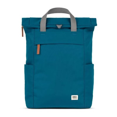 раница,раници,roka,london,finchley,a,recycled,canvas,15l,backpack,blue,(sapphire)