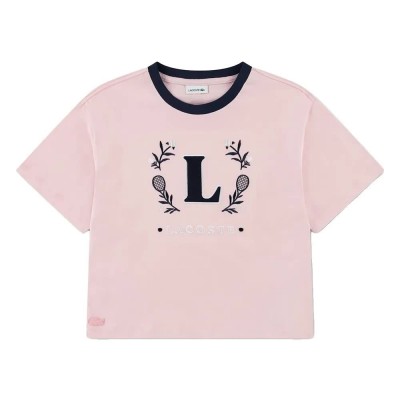 детска,тениска,мъжки,тениски,дамски,тениски,lacoste,kids,447620,short,sleeve,t,shirt,pink,(nidus)