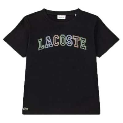 детска,тениска,мъжки,тениски,дамски,тениски,lacoste,kids,947585,short,sleeve,t,shirt,black,(black)
