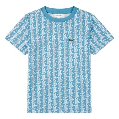 детска,тениска,мъжки,тениски,дамски,тениски,lacoste,kids,947644,short,sleeve,t,shirt,blue,(abysse)