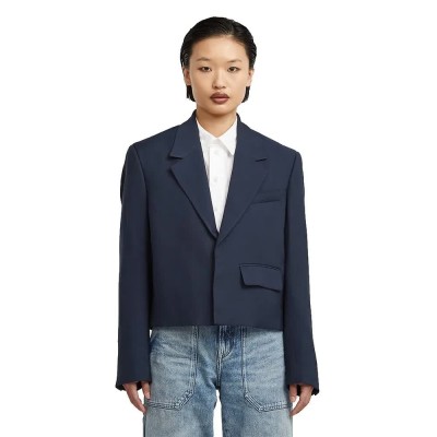 сако,дамски,сака,g,star,d28079,e300,blazer,blue,(salute)