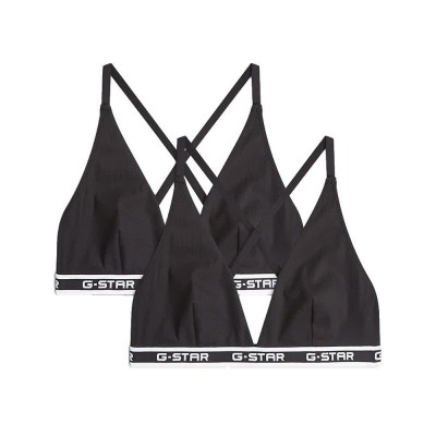 бюстие,дамско,бельо,дамски,бикини,и,танкини,g,star,d29407,01,triangle,bralette,bra,2,units,black,(black)