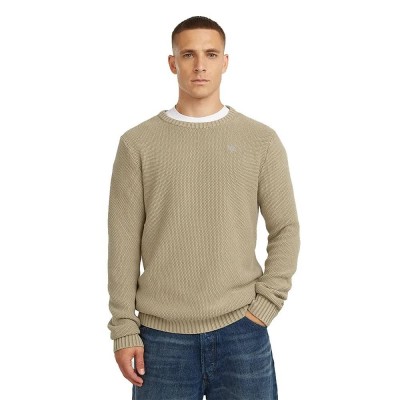 блуза,мъжки,пуловери,дамски,пуловери,g,star,garment,dyed,structure,sweater,beige,(whitebait,gd)