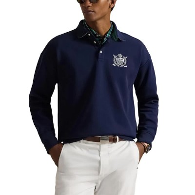 блуза,с,яка,мъжки,пуловери,polo,ralph,lauren,785a98177,sweatshirt,blue,(refined,navy)