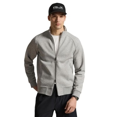 блуза,с,яка,мъжки,пуловери,polo,ralph,lauren,785a99119,full,zip,sweatshirt,grey,(andover,heather)