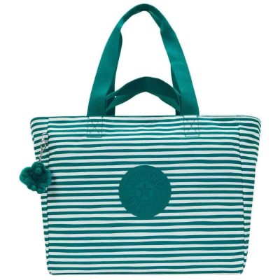 чанта,всички,чанти,kipling,naomi,b,print,39l,tote,bag,green,(parasol,stripes)