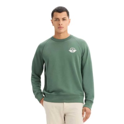 блуза,мъжки,пуловери,dockers,t2,wing&anchor,logo,graphic,sweatshirt,green,(green)