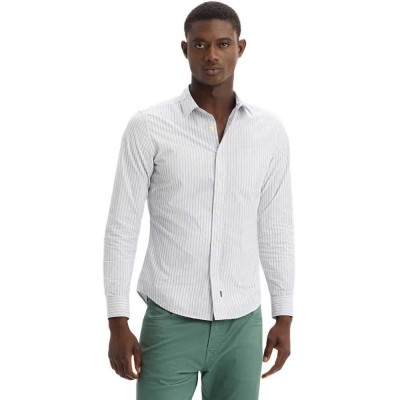 риза,с,дълъг,ръкав,дамски,ризи,мъжки,ризи,dockers,ultimate,mattias,poplin,slim,fit,long,sleeve,shirt,white,(white)