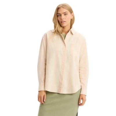 риза,с,дълъг,ръкав,дамски,ризи,мъжки,ризи,dockers,relaxed,long,sleeve,shirt,beige,(hansen,peach,blush)