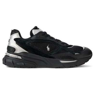 маратонки,мъжки,маратонки,дамски,маратонки,ralph,lauren,ftw,trackstr,275,trainers,black,(black,silver)