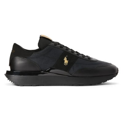 маратонки,мъжки,маратонки,дамски,маратонки,ralph,lauren,ftw,train,89,pp,trainers,black,(black,gold)