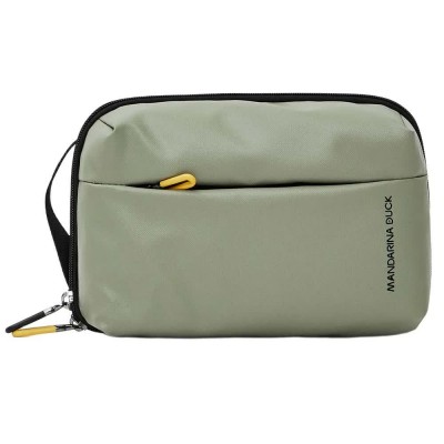 несесер,тоалетни,принадлежности,mandarina,duck,eco,coated,osn05,wash,bag,green,(mud)