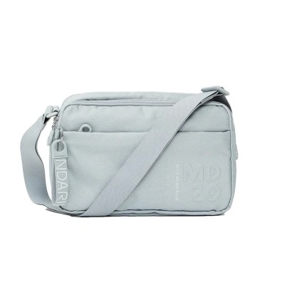 всички,чанти,mandarina,duck,md20,exp,double,zip,crossbody,grey,(pearl)