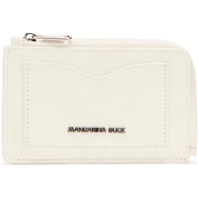 портфейли,и,портмонета,mandarina,duck,mellow,leather,cc,holder,2,woman,wallet,white,(blanc)