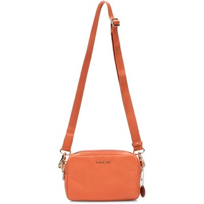всички,чанти,mandarina,duck,mellow,leather,fzt13,crossbody,orange,(pecan,nut)