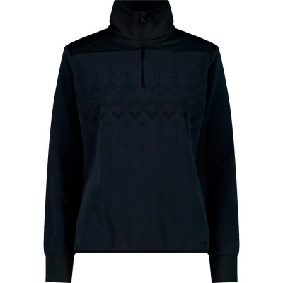 блуза,дамски,блузи,cmp,34g4206,half,zip,sweatshirt,blue,(anthracite)