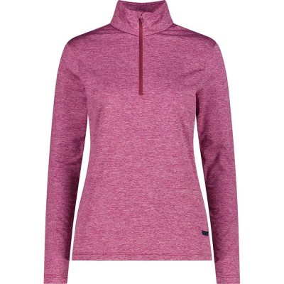 блуза,дамски,блузи,cmp,34l3826,half,zip,sweatshirt,purple,pink,(berry,melange)