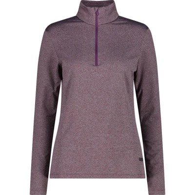 блуза,дамски,блузи,cmp,34l3826,half,zip,sweatshirt,purple,(plum,melange)