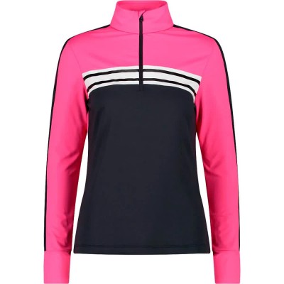 блуза,дамски,блузи,cmp,34l4296,half,zip,sweatshirt,pink,(festival)