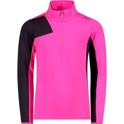 блуза,детски,блузи,cmp,34l4795,half,zip,sweatshirt,pink,(festival)
