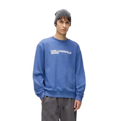 блуза,мъжки,пуловери,karl,lagerfeld,jeans,a1m20001,sweatshirt,blue,(washed,federal,blue)