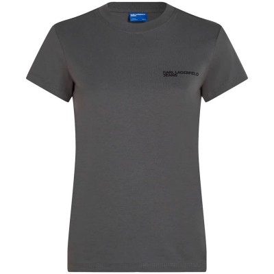 тениска,мъжки,тениски,дамски,тениски,karl,lagerfeld,jeans,a1w17004,short,sleeve,t,shirt,grey,(magnet)