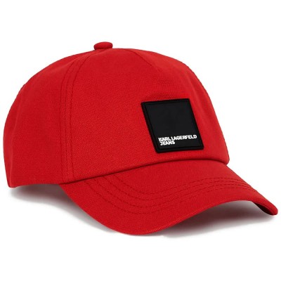 дънки,всички,шапки,karl,lagerfeld,jeans,a1w33002,box,logo,cap,red,(pompeian,red)