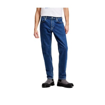 дънки,мъжки,панталони,дамски,панталони,karl,lagerfeld,jeans,a3m10035,tapered,fit,jeans,blue,(washed,mid,blue)