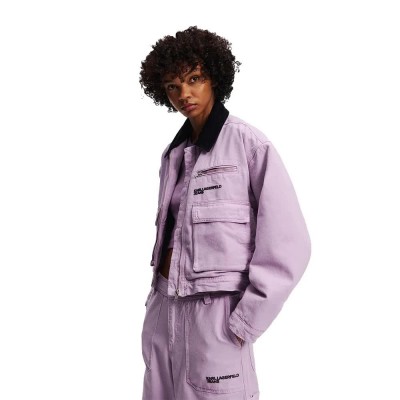 яке,мъжки,якета,дамски,якета,и,палта,karl,lagerfeld,jeans,a3w14016,denim,jacket,purple,(lavendula)