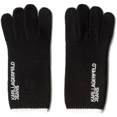 дънки,ръкавици,шапки,и,шалове,karl,lagerfeld,jeans,a4m33090,gloves,black,(black)