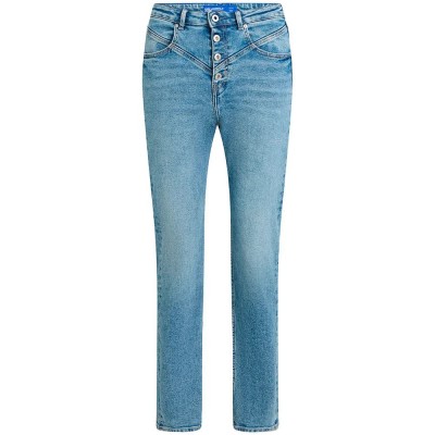 дънки,мъжки,панталони,дамски,панталони,karl,lagerfeld,jeans,a4w10054,straight,fit,high,waist,jeans,blue,(washed,mid,blue)