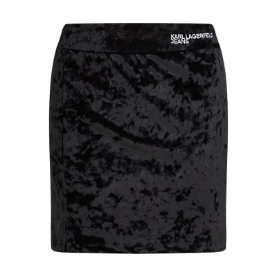 пола,дамски,поли,и,рокли,karl,lagerfeld,jeans,a4w12003,short,skirt,black,(black)