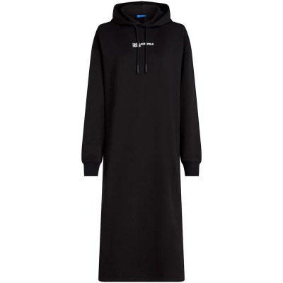 рокля,дамски,поли,и,рокли,karl,lagerfeld,jeans,a4w13007,long,sleeve,short,dress,black,(black)