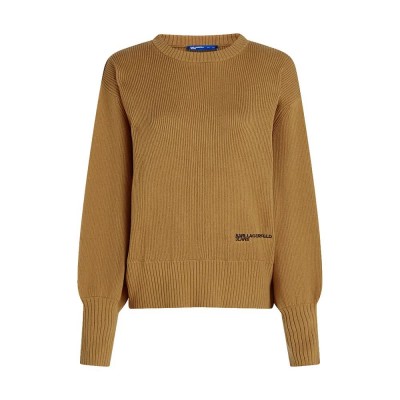блуза,мъжки,пуловери,дамски,пуловери,karl,lagerfeld,jeans,a4w18014,sweater,brown,(chipmunk)