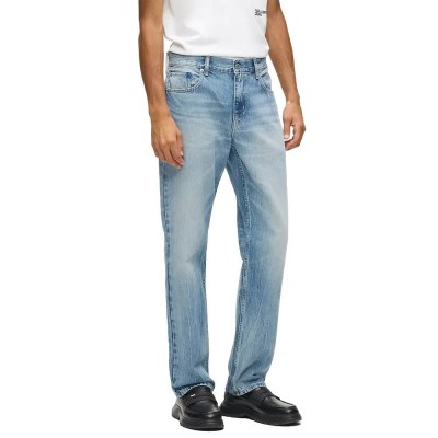 дънки,мъжки,панталони,дамски,панталони,karl,lagerfeld,jeans,b1m10041,straight,fit,jeans,blue,(visual,mid,blue)