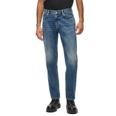 дънки,мъжки,панталони,дамски,панталони,karl,lagerfeld,jeans,b1m10045,straight,fit,jeans,blue,(tinted,visual,washed,blue)