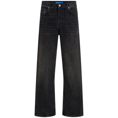 дънки,мъжки,панталони,дамски,панталони,karl,lagerfeld,jeans,b1m10056,relaxed,fit,jeans,black,(minimal,washed,black)