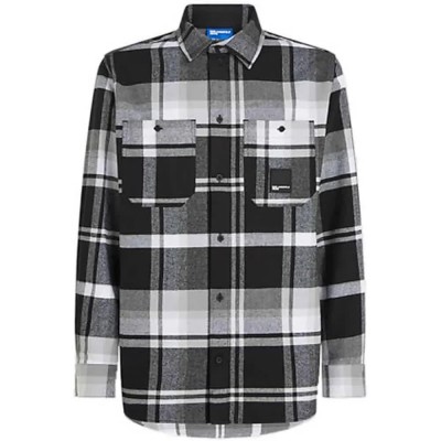 риза,с,дълъг,ръкав,дамски,ризи,мъжки,ризи,karl,lagerfeld,jeans,b1m16010,long,sleeve,shirt,black,grey,(black,white)