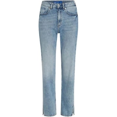 дънки,мъжки,панталони,дамски,панталони,karl,lagerfeld,jeans,b1w10070,straight,fit,high,waist,jeans,blue,(visual,acid,mid,blue)