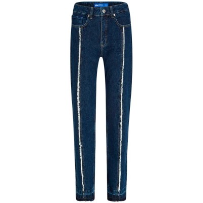 дънки,мъжки,панталони,дамски,панталони,karl,lagerfeld,jeans,b1w10075,straight,fit,high,waist,jeans,blue,(washed,dark,blue)