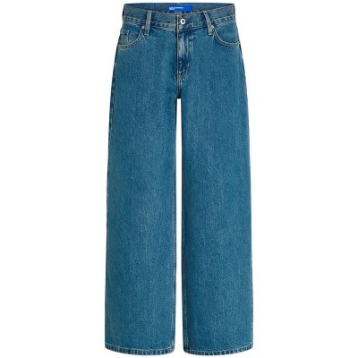 дънки,мъжки,панталони,дамски,панталони,karl,lagerfeld,jeans,b1w10079,wide,leg,low,waist,jeans,blue,(mid,marble,blue)