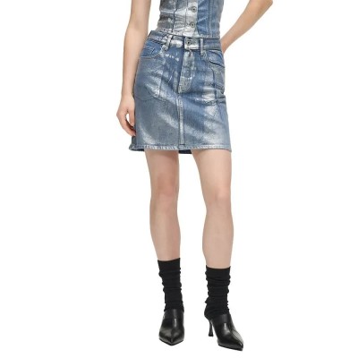 пола,дамски,поли,и,рокли,karl,lagerfeld,jeans,b1w12018,short,skirt,blue,(coated,blue)