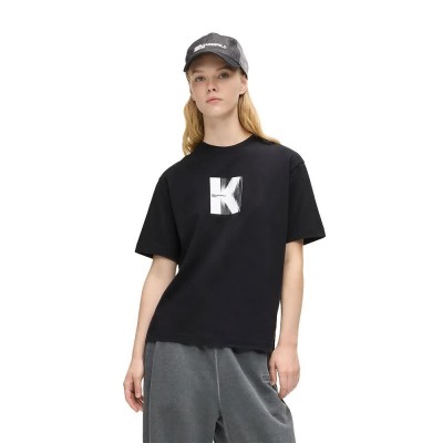 тениска,мъжки,тениски,дамски,тениски,karl,lagerfeld,jeans,b1w17055,short,sleeve,t,shirt,black,(black)