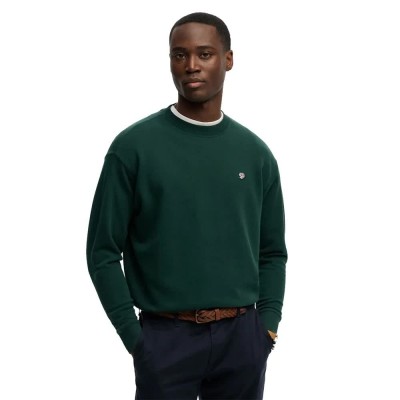 блуза,дамски,блузи,superdry,essential,heritage,crew,sweatshirt,green,(dark,pine,green)