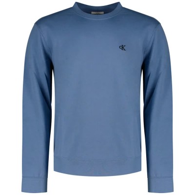 блуза,мъжки,пуловери,calvin,klein,jeans,350terry,mongram,sweatshirt,blue,(dusty,sailor,blue)