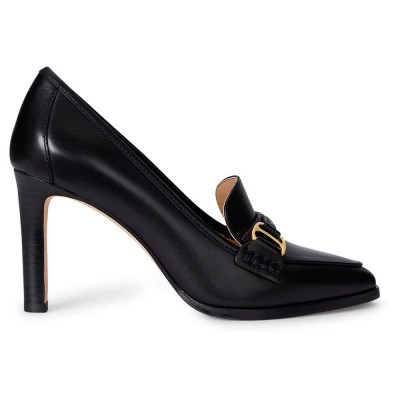 обувки,дамски,обувки,lauren,ftw,tasha,leather,heel,shoes,black,(black)